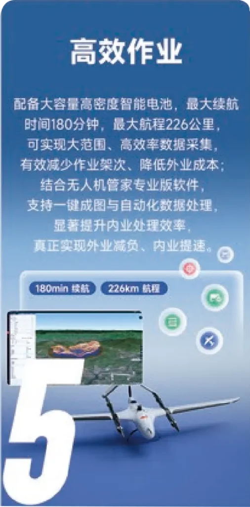 V600无人机高效作业
